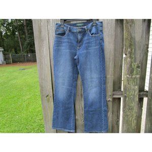Ralph Lauren Jeans Womens Size 12 Dark Wash LRL Lauren Jeans Co Classic Bootcut